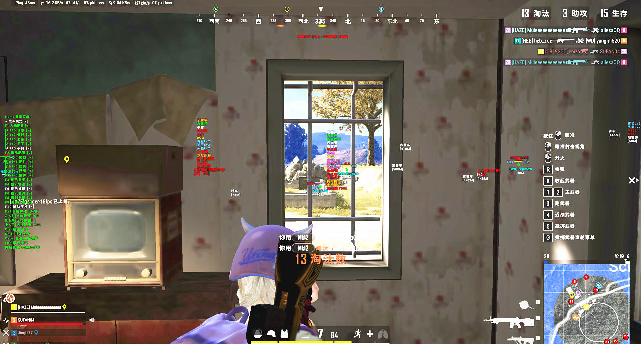 绝地求生原神辅助，PUBG元神辅助效果图